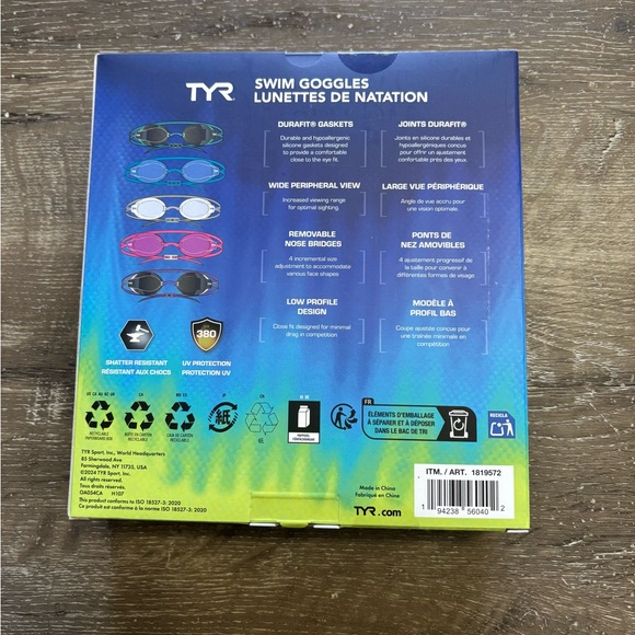 TYR Swim Goggles Set - Picture 2 of 4